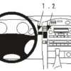ProClip Monteringsbygel Toyota LandCruiser 90 03-05, Centrerad