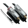 Pro-Ject Connect It Phono S RCA skivspelarkabel med jordledare, 1.23 meter