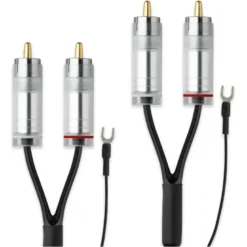 Pro-Ject Connect It Phono S RCA skivspelarkabel med jordledare, 1.23 meter