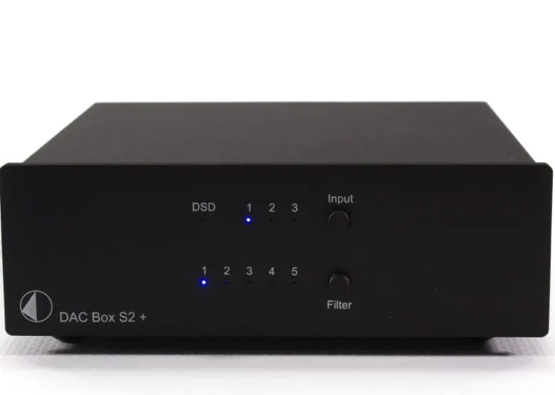 Pro-Ject Dac Box S2 Plus, svart