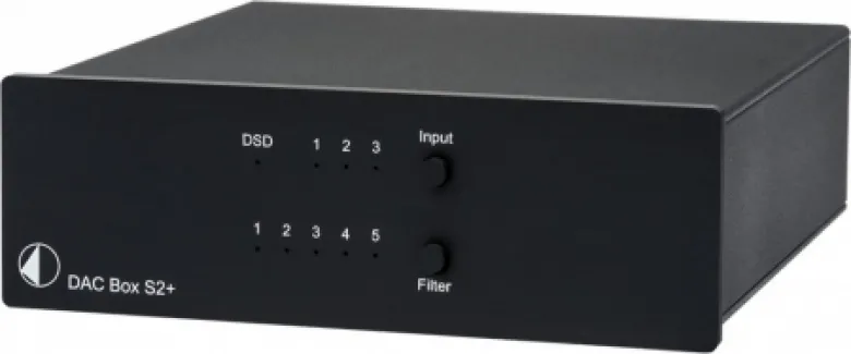 Pro-Ject Dac Box S2 Plus, svart
