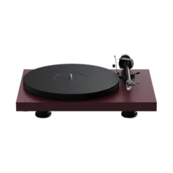 Pro-Ject Debut EVO 2 skivspelare Pick-It MM EVO-pickup, matt vinröd