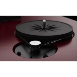 Pro-Ject Debut EVO 2 skivspelare Pick-It MM EVO-pickup, matt vinröd