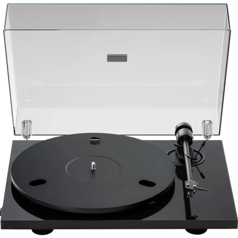 Pro-Ject E1.2 med Pick It MM E-pickup, pianosvart
