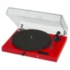 Pro-Ject Jukebox E1, skivspelare med inbyggd förstärkare, röd