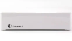 Pro-Ject Optical Box E Phono, RIAA-steg med optisk ut, vit
