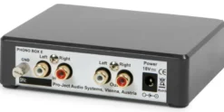Pro-Ject Phono Box E, RIAA-steg svart