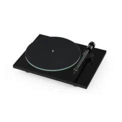 Pro-Ject T1 EVO BT skivspelare med OM10-pickup, pianosvart