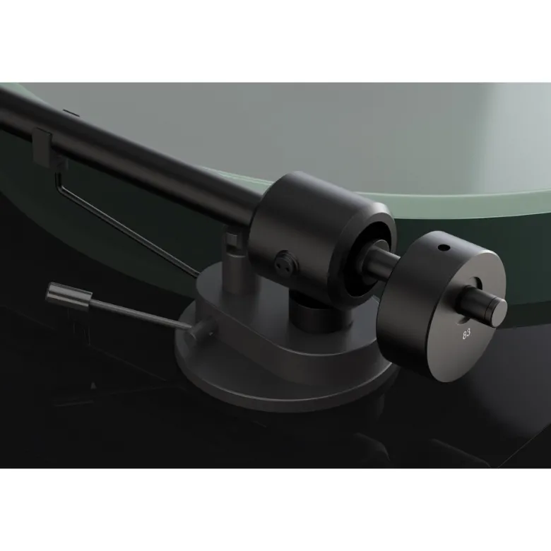 Pro-Ject T1 EVO Phono skivspelare med OM10-pickup, pianosvart