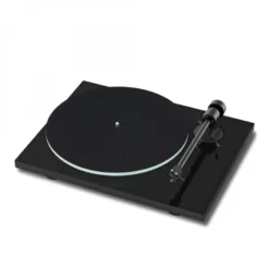 Pro-Ject T1 EVO Phono skivspelare med OM10-pickup, pianosvart
