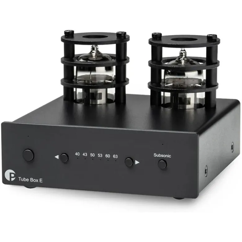 Pro-Ject Tube Box E RIAA-steg, svart