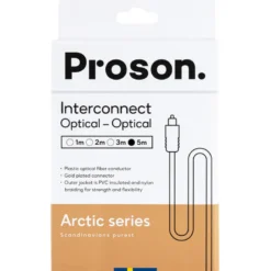 Proson Arctic optisk kabel, 5 meter