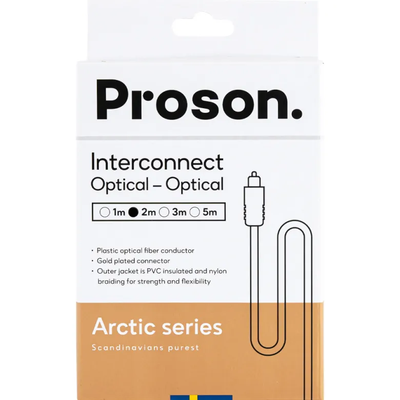 Proson Arctic optisk kabel, 2 meter