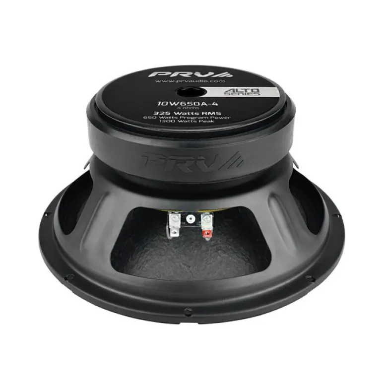 PRV Audio 10W650A-4 10tums midbas 4ohm, styck