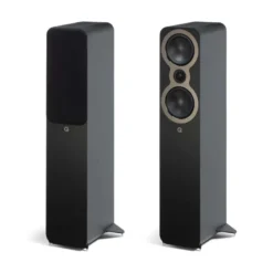Q Acoustics 3050c golvhögtalare, mattsvart