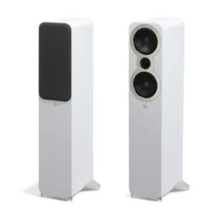 Q Acoustics 3050c golvhögtalare, mattvit