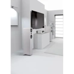 Q Acoustics 3040c golvhögtalare, mattvit par