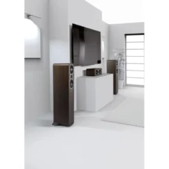 Q Acoustics 3040c golvhögtalare, valnöt par