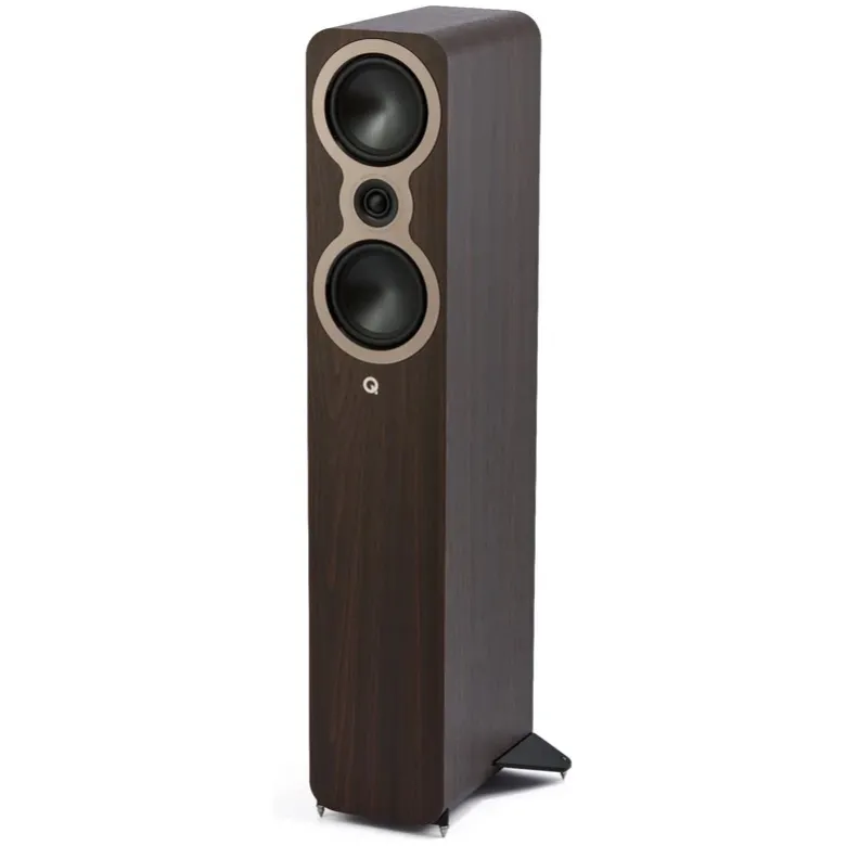 Q Acoustics 3040c golvhögtalare, valnöt par
