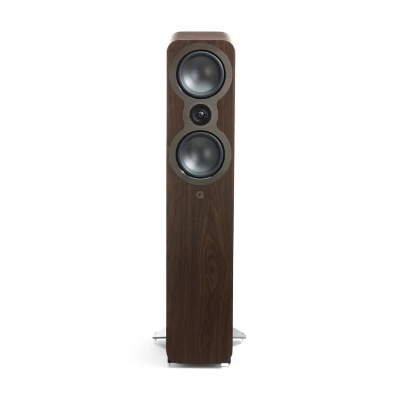 Q Acoustics 3050c 5.0 högtalarpaket med center och surround, valnöt