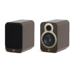 Q Acoustics 3050c 5.0 högtalarpaket med center och surround, valnöt