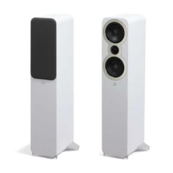 Q Acoustics 3050c 5.0 högtalarpaket med center och surround, vitt