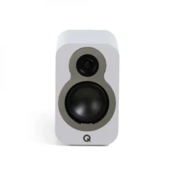 Q Acoustics 3010c stativhögtalare, mattvit