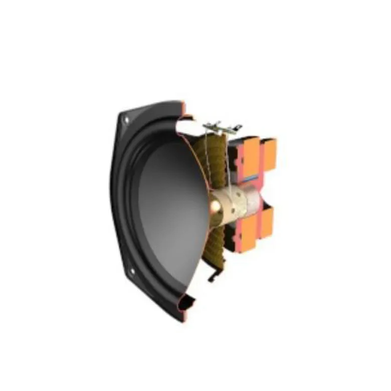 Q Acoustics 3020c stativhögtalare, mattvit