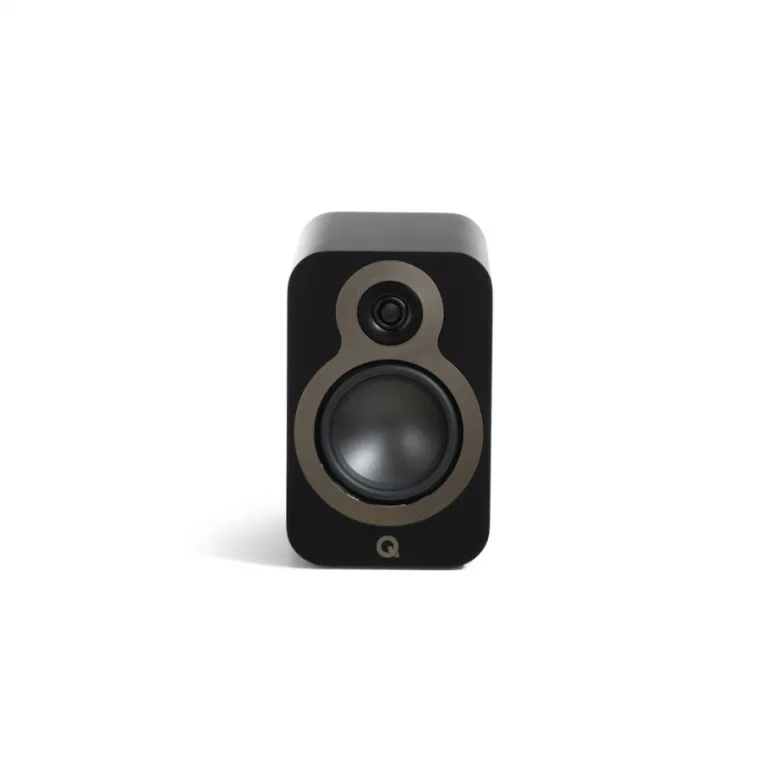 Q Acoustics 3020c stativhögtalare, mattsvart