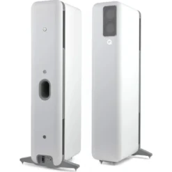 Q Acoustics QActive 400 aktiva golvhögtalare, mattvit par