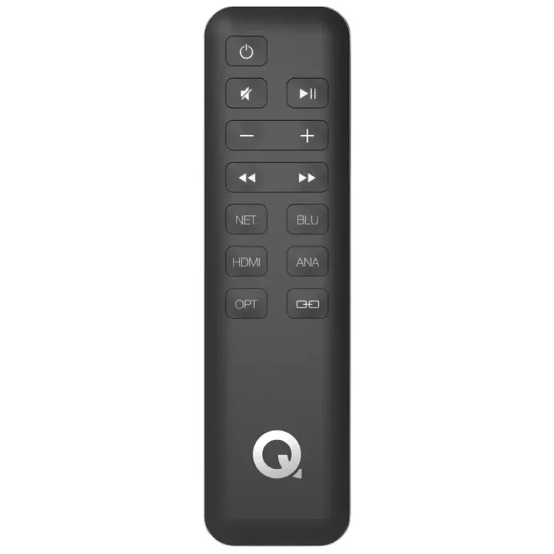 Q Acoustics QActive 400 aktiva golvhögtalare, mattvit par