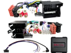 Rattstyrningskablage Audi ISO/Mini ISO Quadlock Adapter