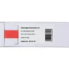Röd krympslang 9.5 mm - 4.8 mm, metervara