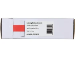 Röd krympslang 9.5 mm - 4.8 mm, metervara