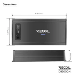 Recoil DII 2000.4, fyrkanaligt slutsteg