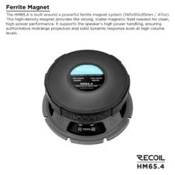 Recoil HM65.4, 6.5-tums midbas/mellanregister, par