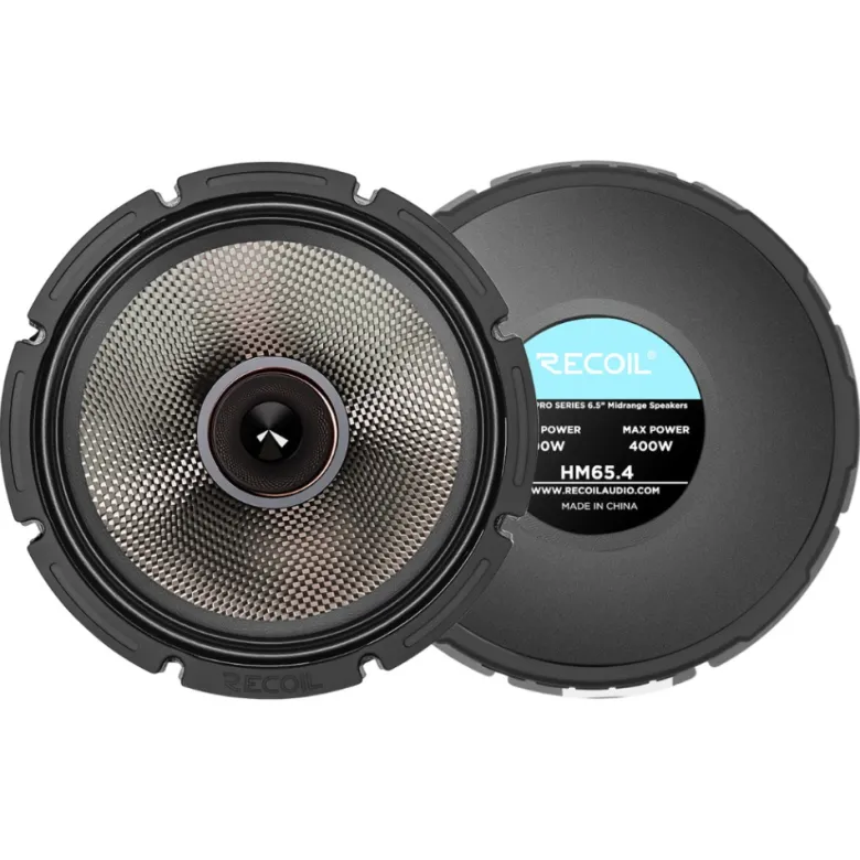 Recoil HM65.4, 6.5-tums midbas/mellanregister, par