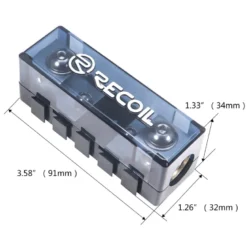 Recoil MFHA-2 ANL/Mini-ANL säkringshållare 2x50mm²