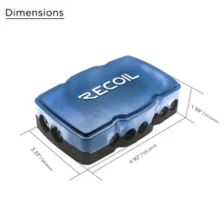 Recoil MPG3 Mini-ANL säkringshållare + jordblock 2x50mm² till 3x20mm²