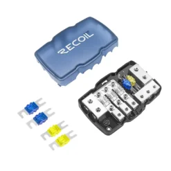 Recoil MPG3 Mini-ANL säkringshållare + jordblock 2x50mm² till 3x20mm²