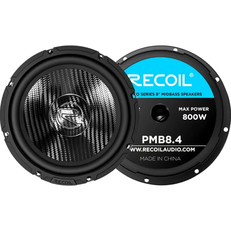 Recoil PMB8.4, 8-tums midbas/mellanregister, par
