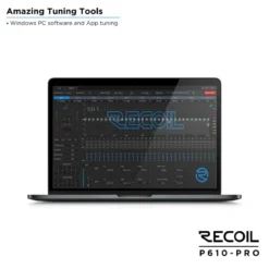 Recoil P610-PRO, DSP-slutsteg med 10 kanaler