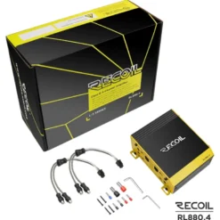 Recoil RL880.4, fyrkanaligt slutsteg