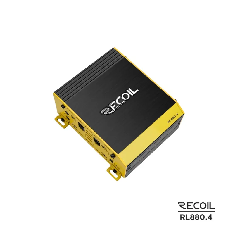 Recoil RL880.4, fyrkanaligt slutsteg