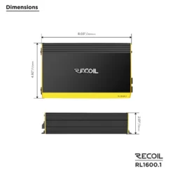 Recoil RL1600.1, monoblock