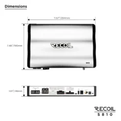 Recoil S810, DSP-slutsteg med 10-kanaler