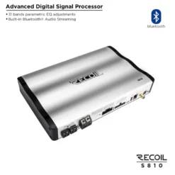 Recoil S810, DSP-slutsteg med 10-kanaler