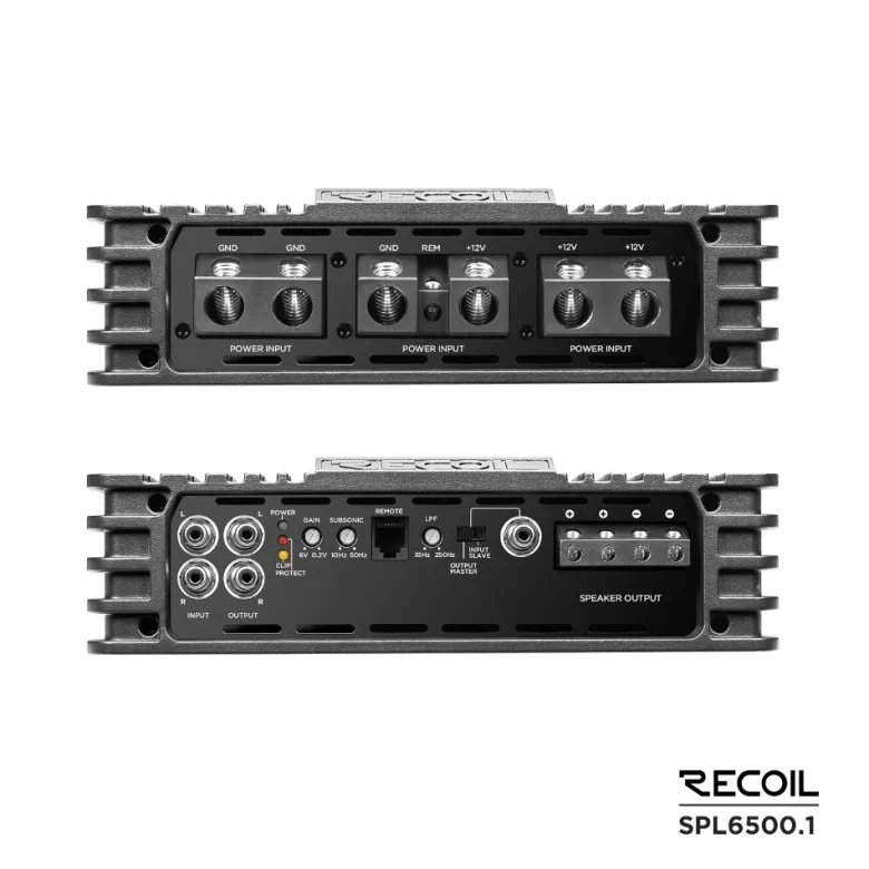 Recoil SPL6500.1, extremt strömstarkt monoblock