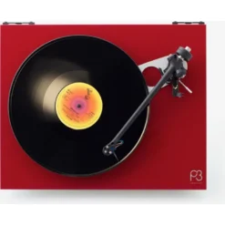 Rega Planar 3 med ND5-pickup, pianoröd