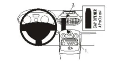 Renault Clio 06-12, Centrerad
